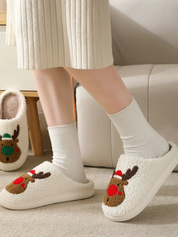 Noah & Emma – Christmas Elk Slippers