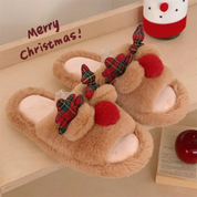 Alex & Emma – Christmas Reindeer Slippers