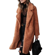 Sofia – Plush Long Lapel Jacket