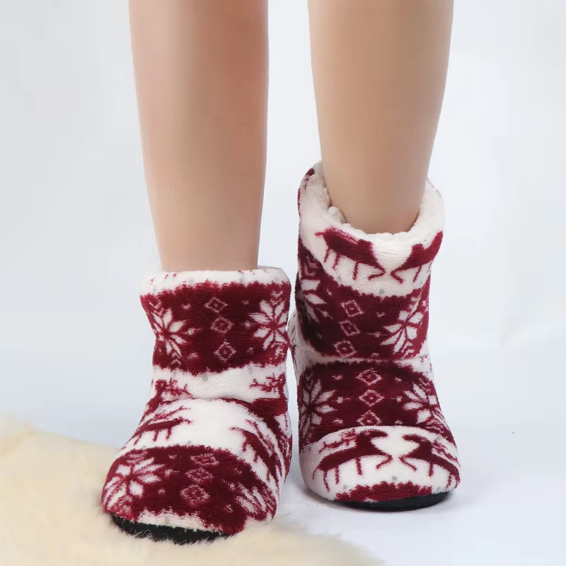 Caroline – Cozy Winter Fur Slippers