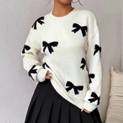 Luna-Elegant Vintage Knit Sweater