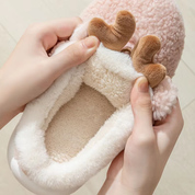 Ethan & Ava – Deer Antler Slippers