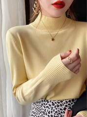 April – Chic Turtleneck Sweater