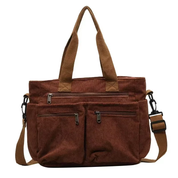 Amelia – Large Capacity Corduroy Tote