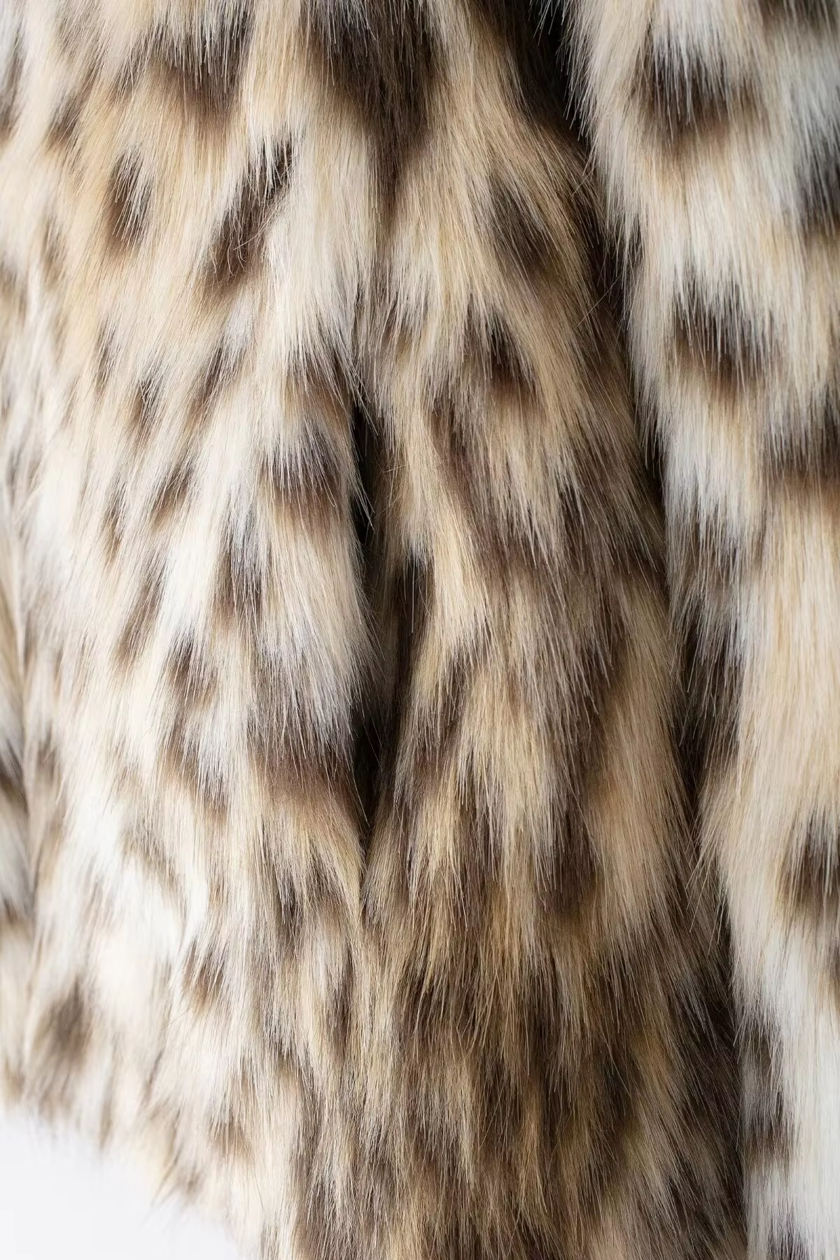 Cindy – Leopard Print Faux Fur Coat