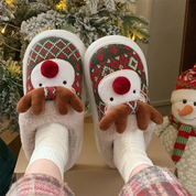 Eden – Cartoon Deer Christmas Slippers