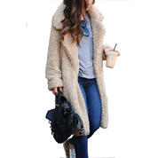 Sofia – Plush Long Lapel Jacket