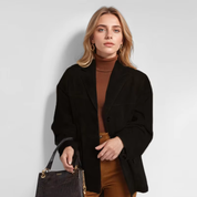 Sabel – Vintage Brown Suede Blazer