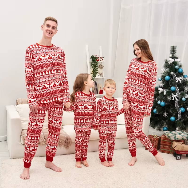 William & Family – Elk Print Pajama Set