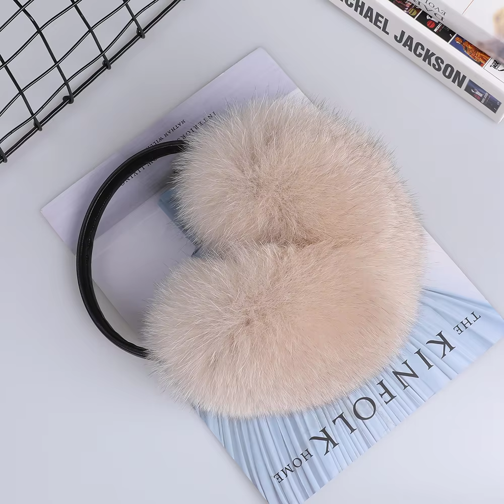 Nova – Real Fox Fur Earmuffs