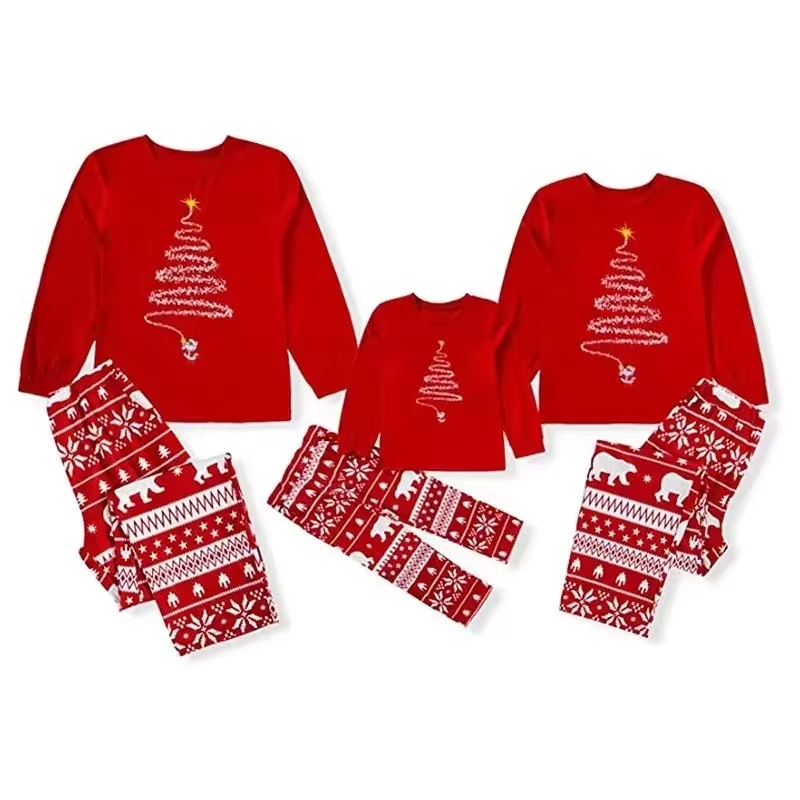 Lily & Family – Festive Christmas Pajama Set