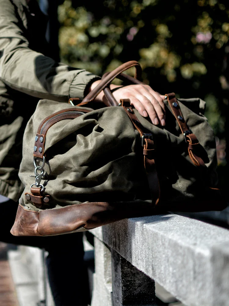 Canvas Travel Duffel Bag