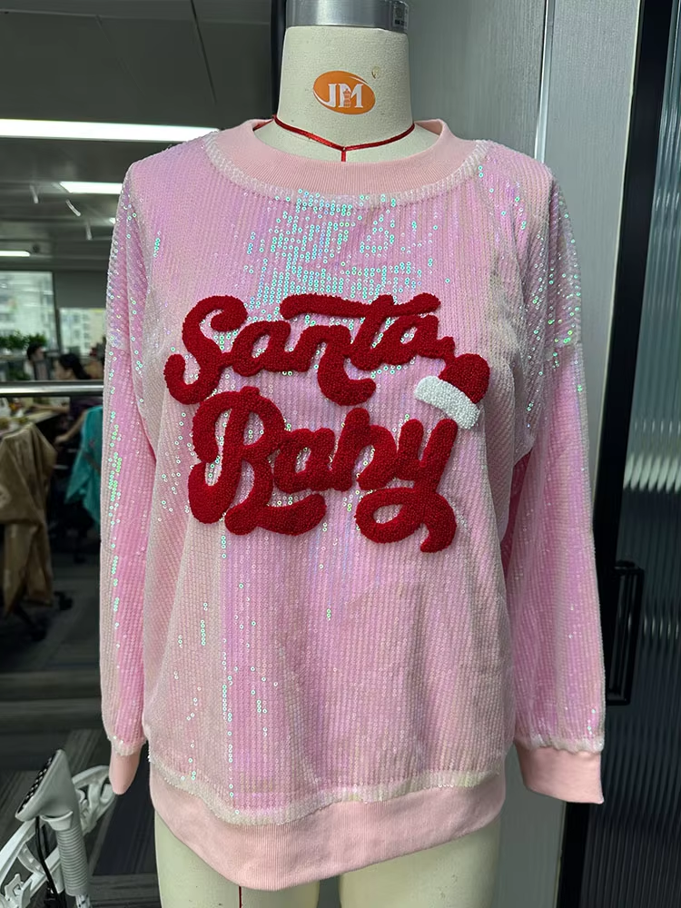 Daisy – Santa Baby Sequins Sweatshirt