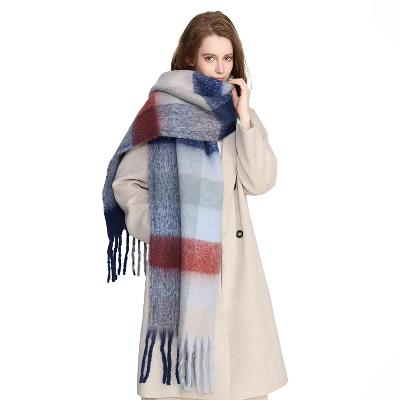 Plaid Luxury Cashmere Scarf