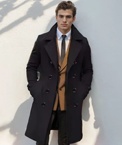 Zack - Double-Breasted Wool Coat