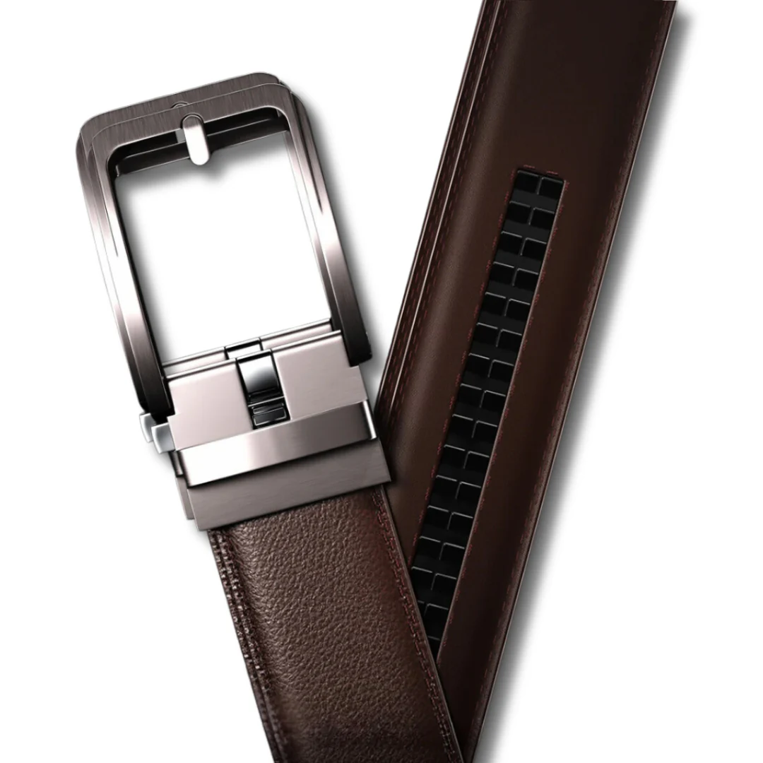 Leather Click Belt