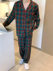 Noah & Emma – Christmas Plaid Pajama Set