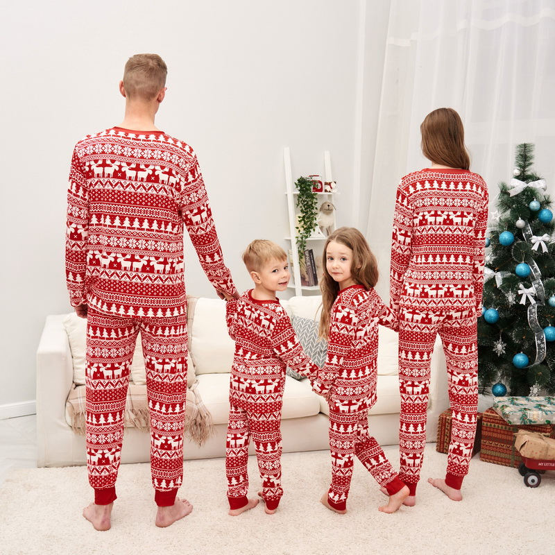 William & Family – Elk Print Pajama Set