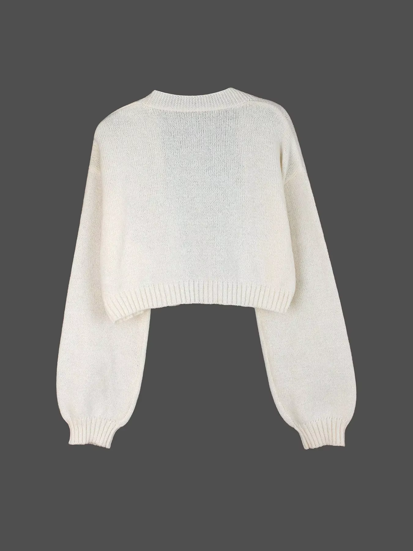 Maya – Cookie Man V-Neck Sweater