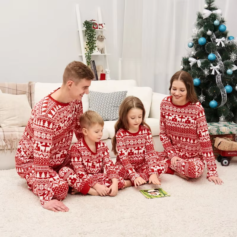 William & Family – Elk Print Pajama Set