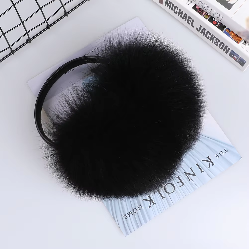 Nova – Real Fox Fur Earmuffs