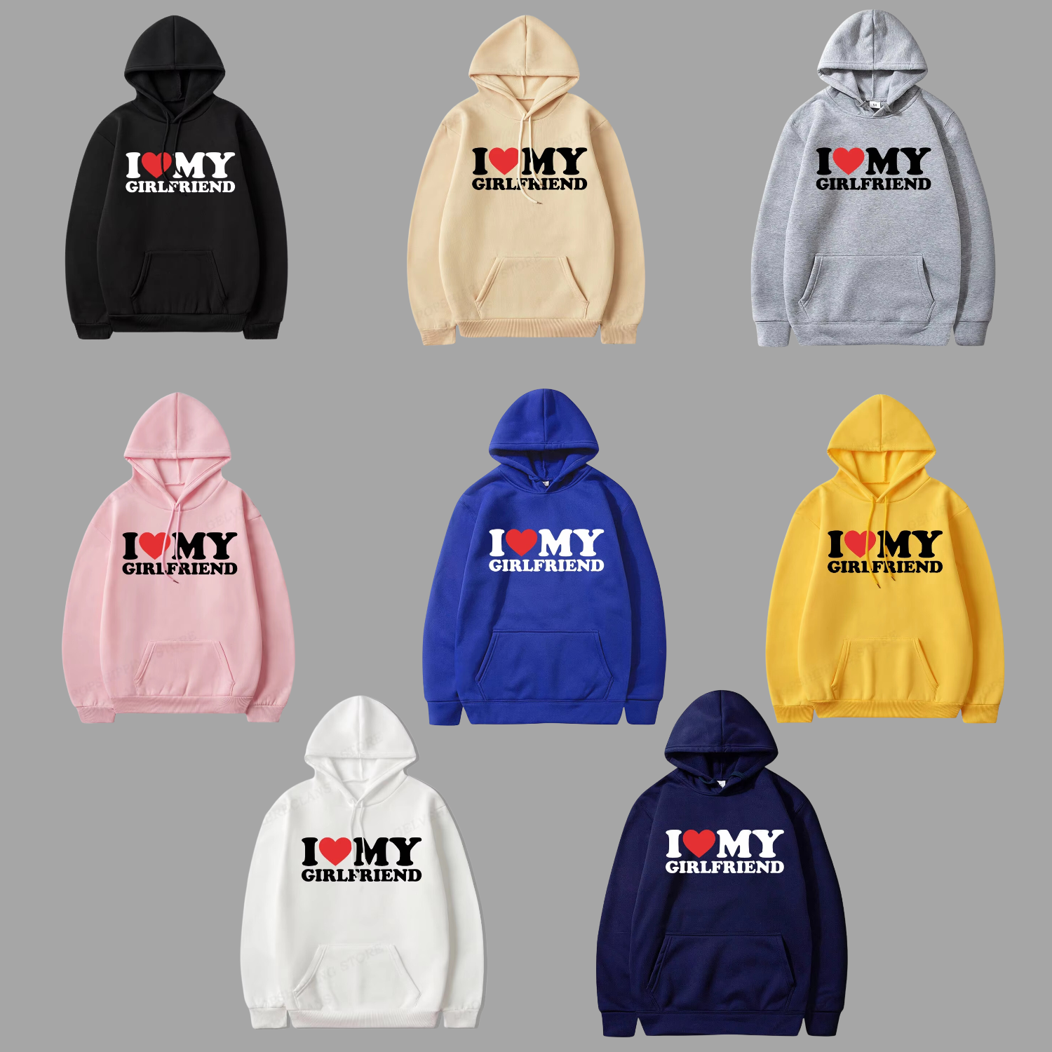 Charles – "I Love My Girlfriend" Hoodie