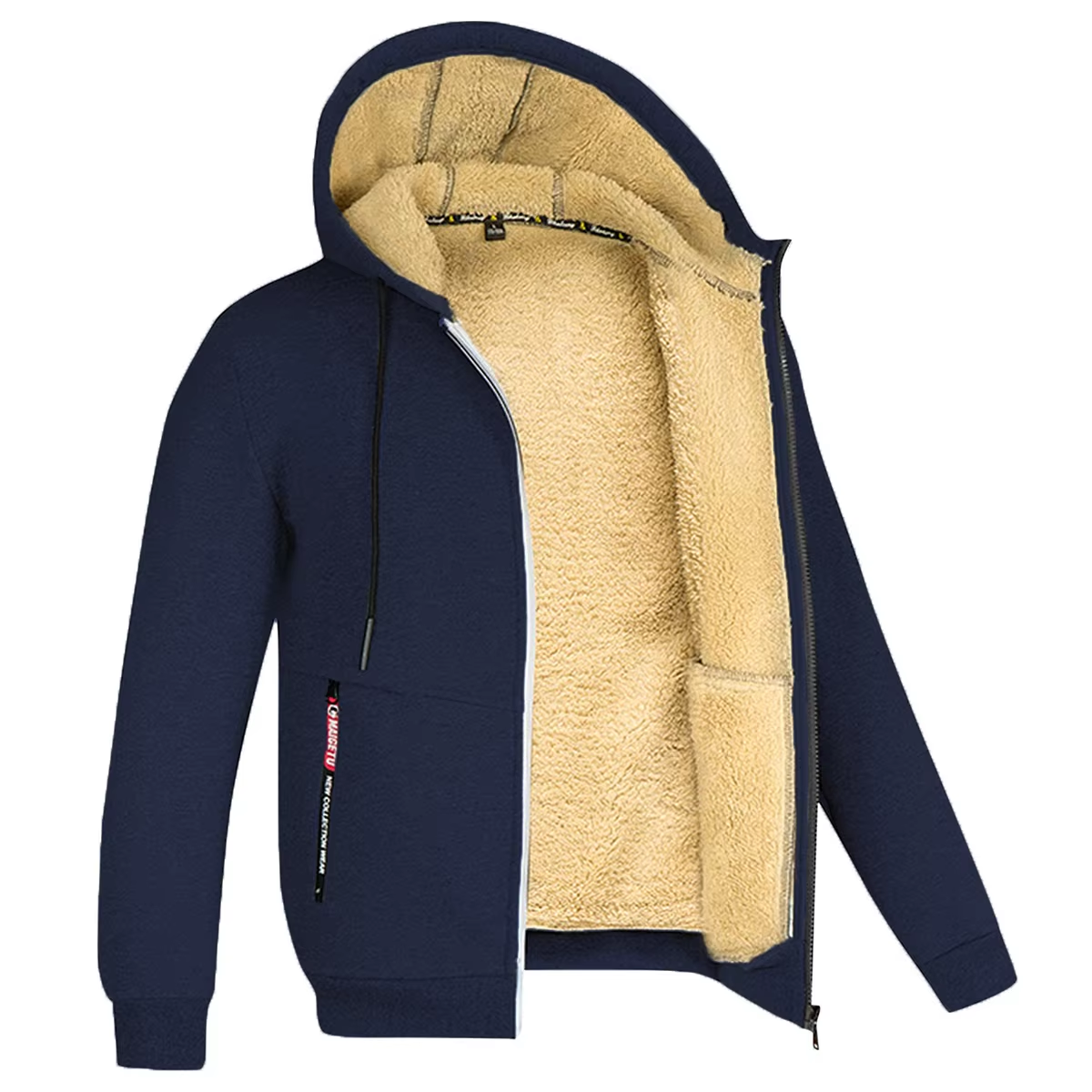 Noah – Winter Lamb Wool Hoodie