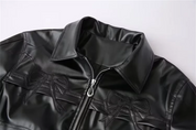 Jessa – Retro French Leather Jacket