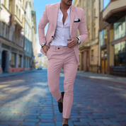 Argus - Linen Tuxedo Suit