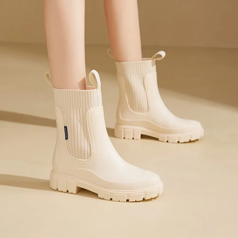 Nina – Waterproof Rubber Rain Boots