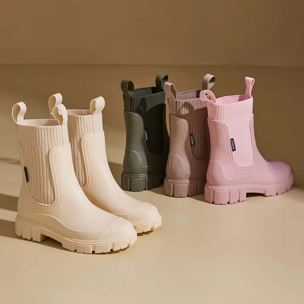 Nina – Waterproof Rubber Rain Boots