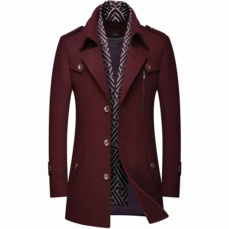 James - Wool Trench Coat