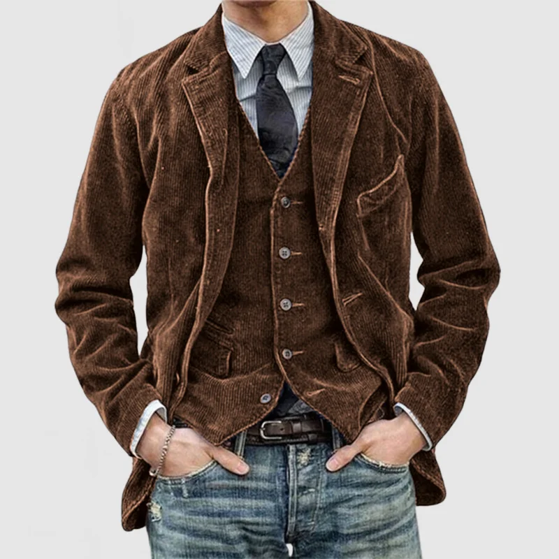 Victor - Corduroy Blazer Jacket