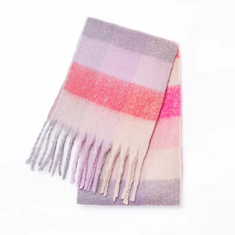 Plaid Luxury Cashmere Scarf