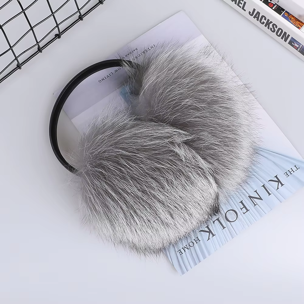 Nova – Real Fox Fur Earmuffs