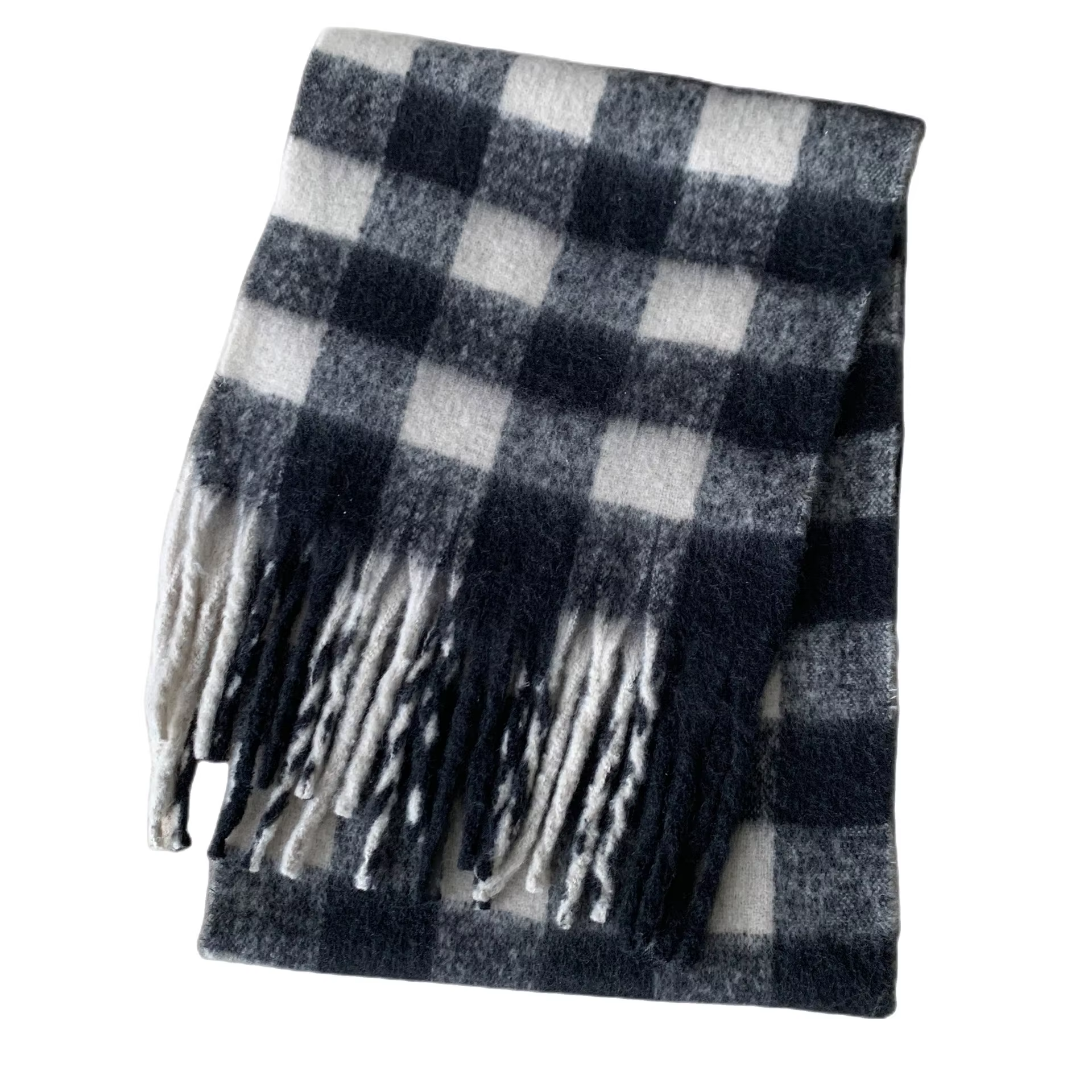 Plaid Luxury Cashmere Scarf