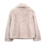 Victoria – Luxe Plush Faux Fur Coat