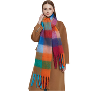 Plaid Luxury Cashmere Scarf