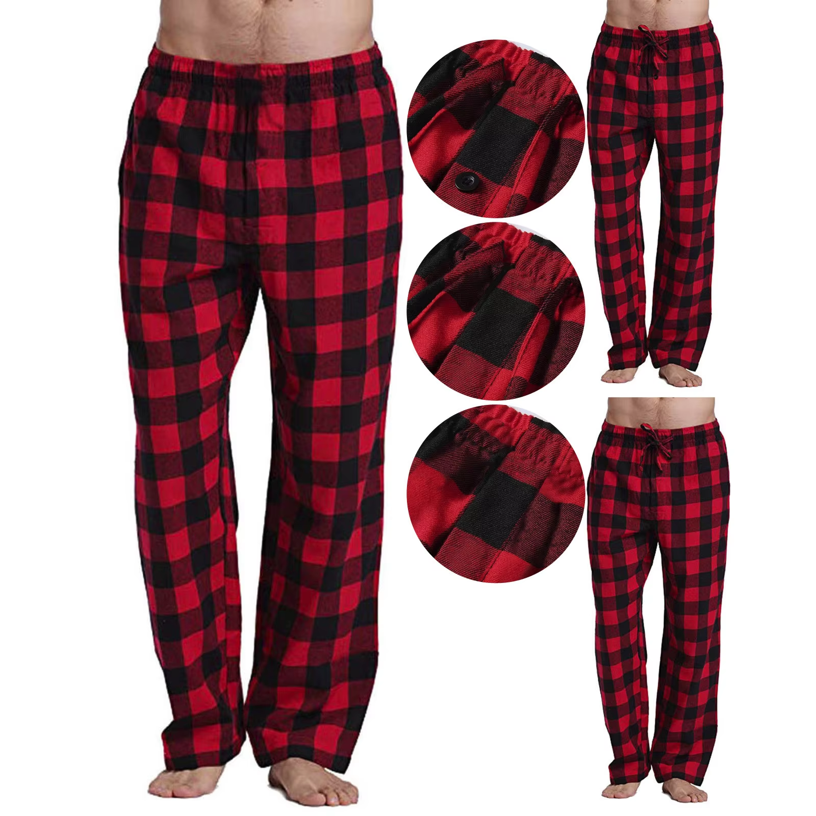 Andrew – Cozy Plaid Pajama Pants