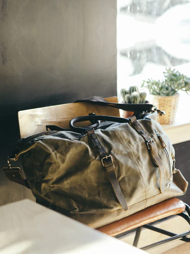 Canvas Travel Duffel Bag