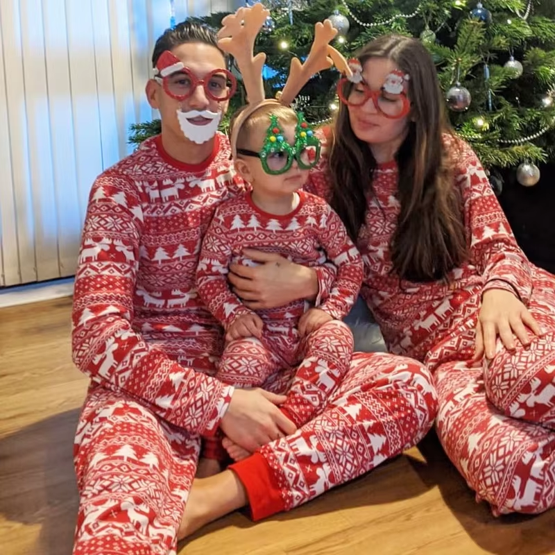 William & Family – Elk Print Pajama Set