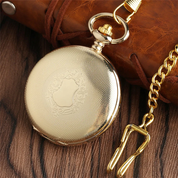 Gold Mechanical Pocket Watch