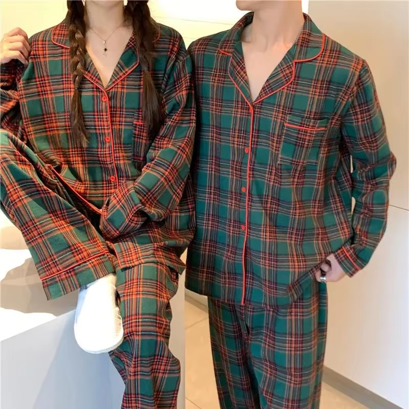 Noah & Emma – Christmas Plaid Pajama Set