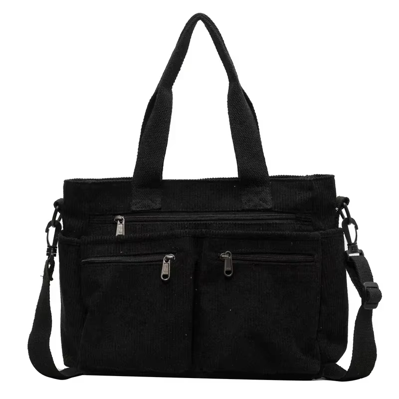 Amelia – Large Capacity Corduroy Tote