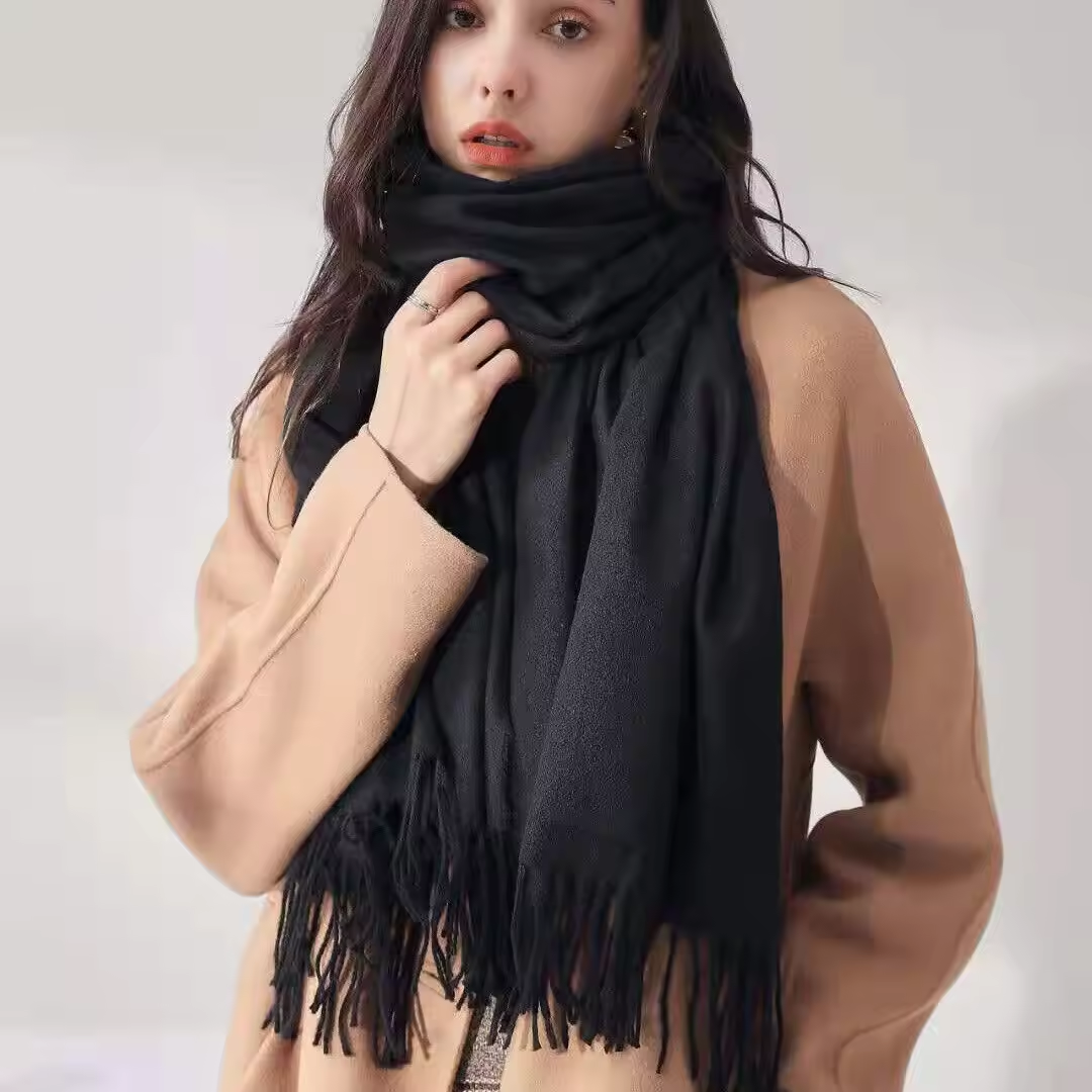 Cashmere Tassel Scarf