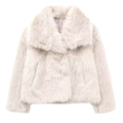 Victoria – Luxe Plush Faux Fur Coat