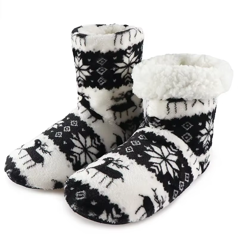 Caroline – Cozy Winter Fur Slippers