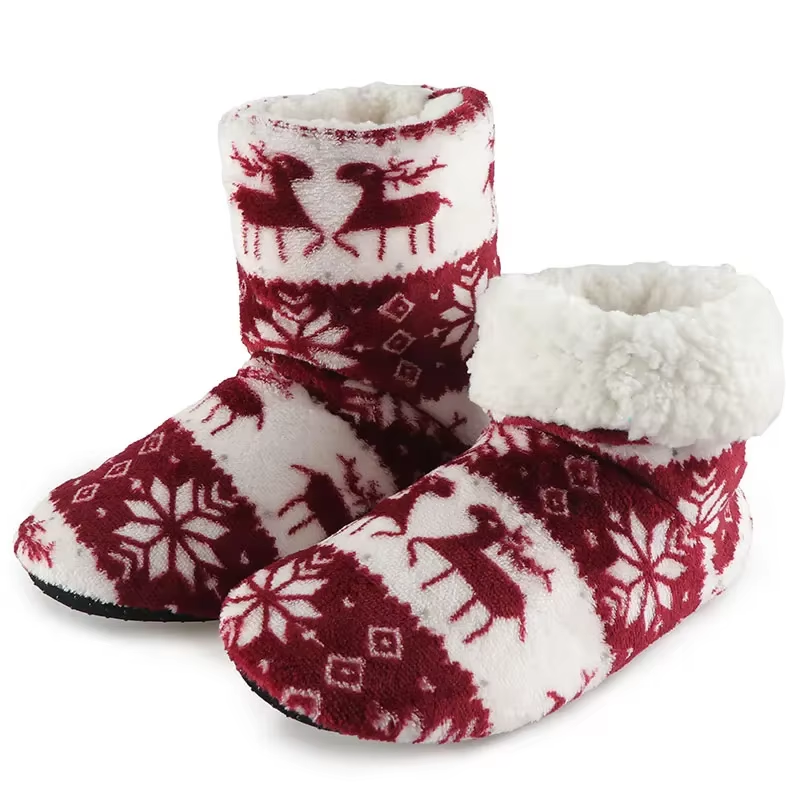 Caroline – Cozy Winter Fur Slippers