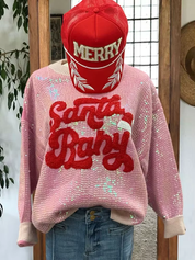 Daisy – Santa Baby Sequins Sweatshirt