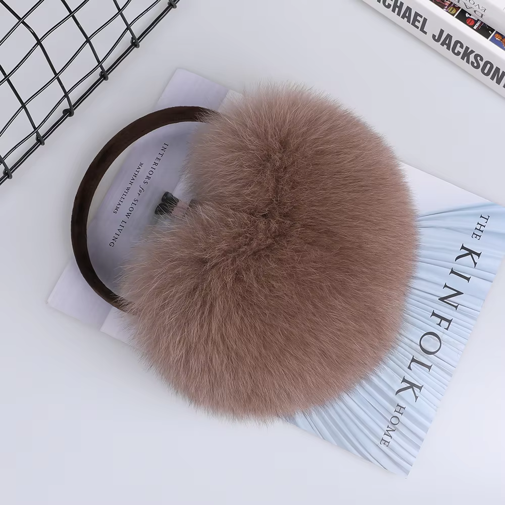 Nova – Real Fox Fur Earmuffs